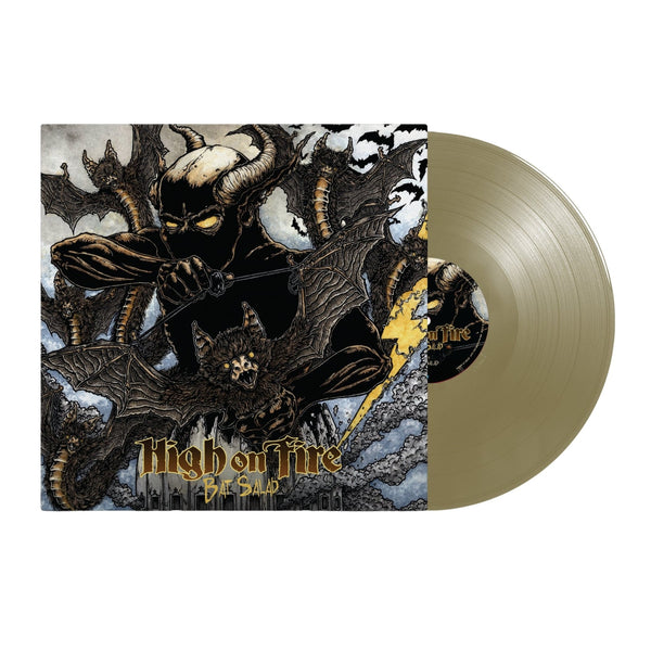 HIGH ON FIRE 'BAT SALAD' LP (Solid Gold Vinyl)