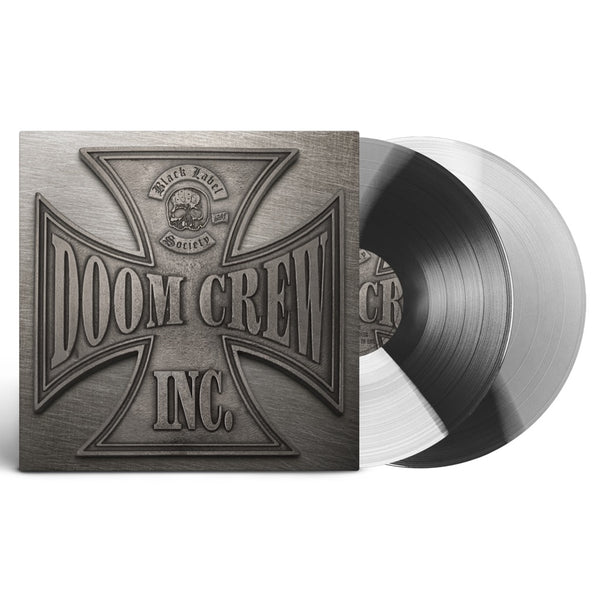 BLACK LABEL SOCIETY 'DOOM CREW INC.' 2LP (Limited Edition — Only 500 Made, Grey, Black, & White Vinyl)