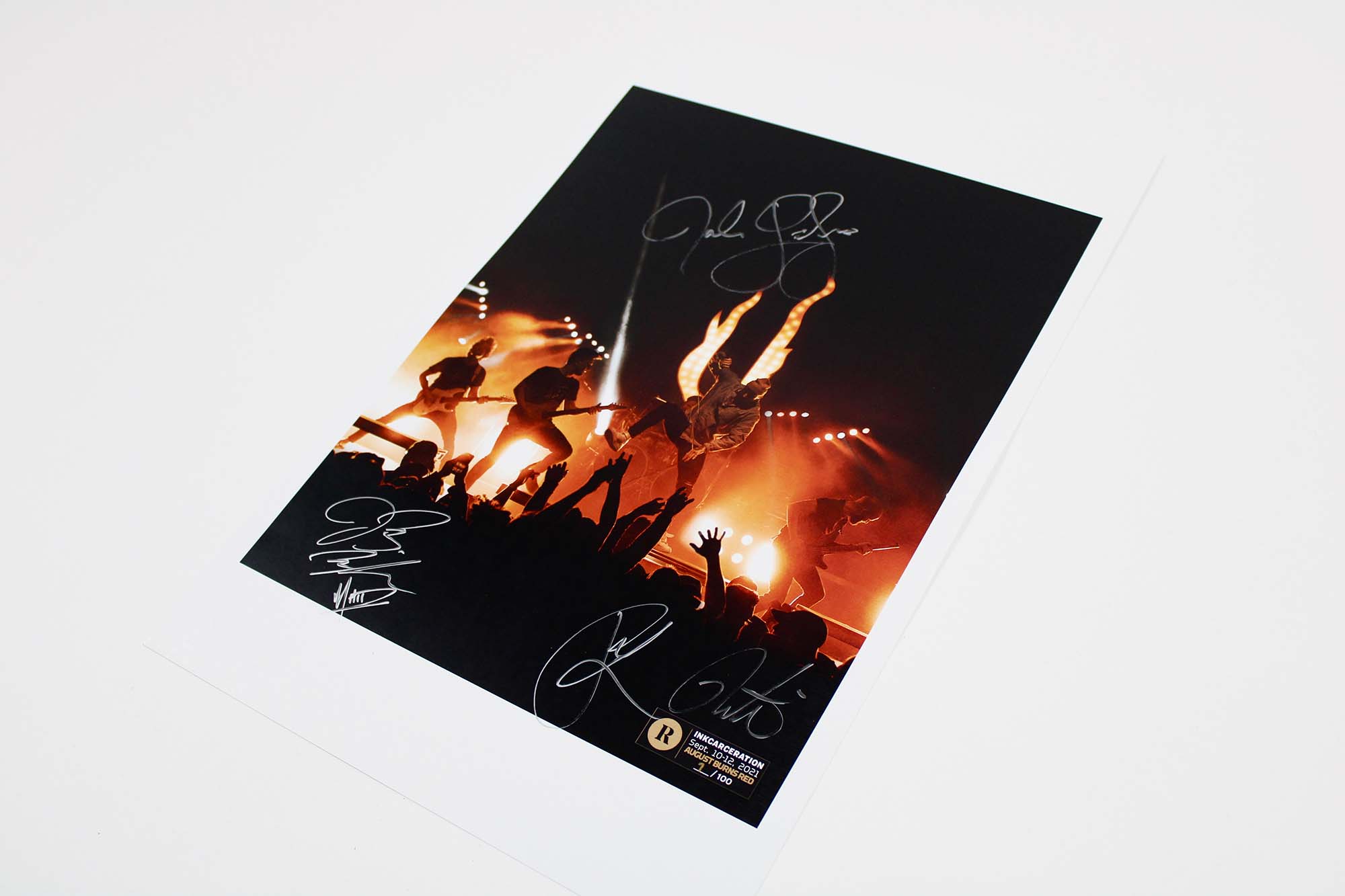 August Burns Red x Revolver x Inkcarceration - Signed Festival Poster