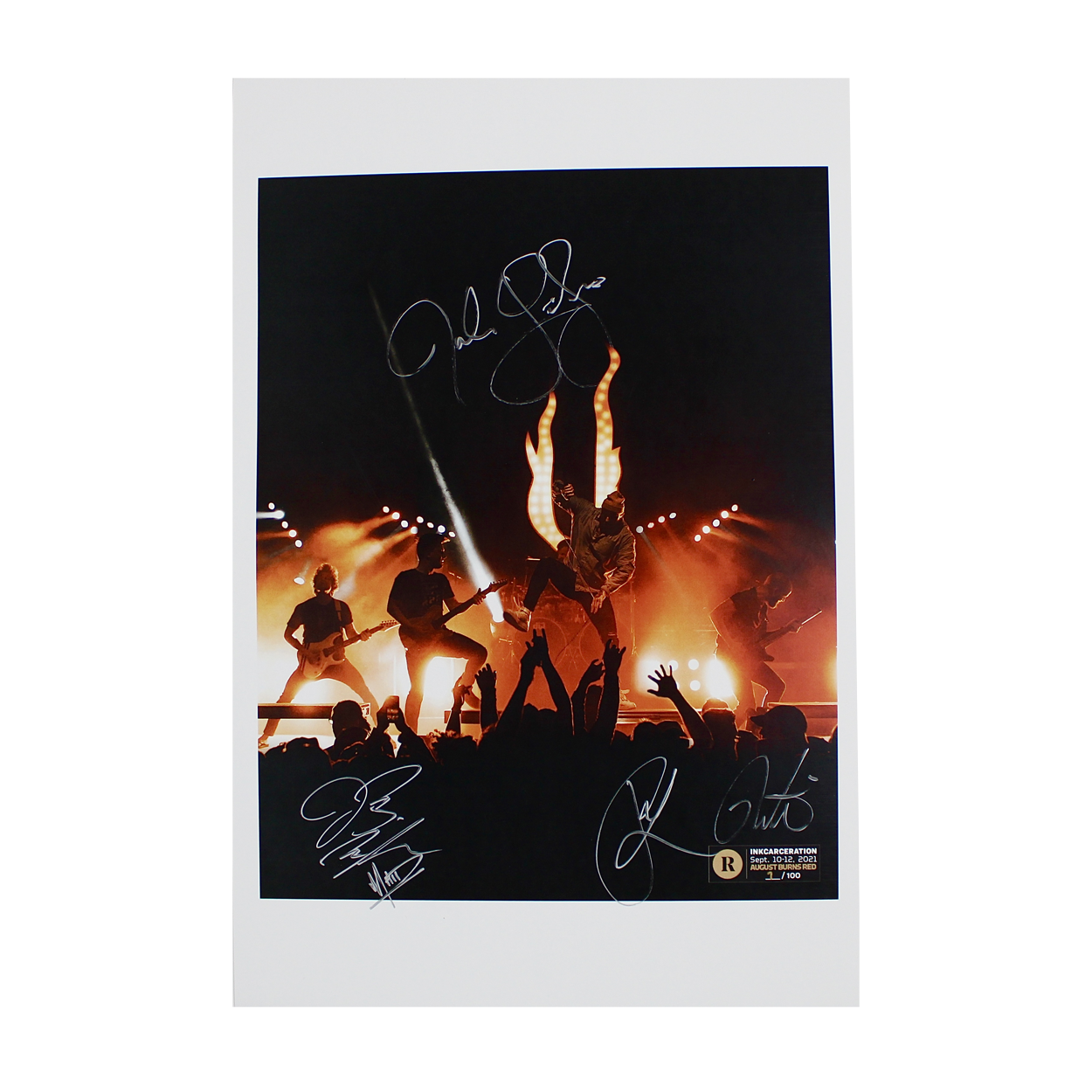 August Burns Red x Revolver x Inkcarceration - Signed Festival Poster