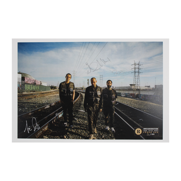 Fever 333 x Revolver x Inkcarceration - Signed Festival Poster