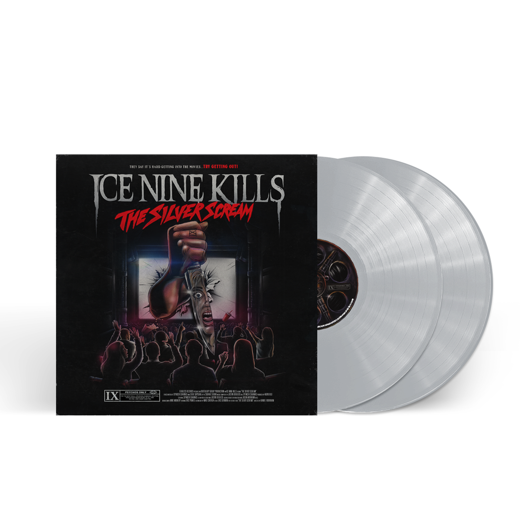 ICE NINE KILLS 'THE SILVER SCREAM' 2LP (Silver Vinyl)