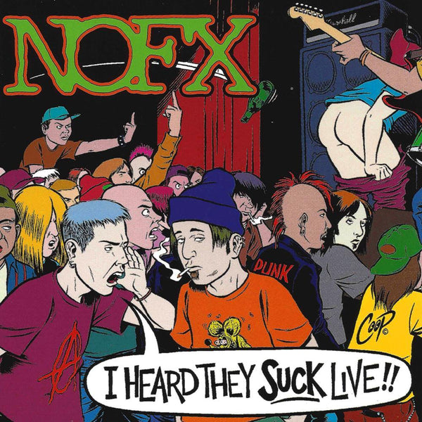 NOFX 'I HEARD THEY SUCK LIVE' LP