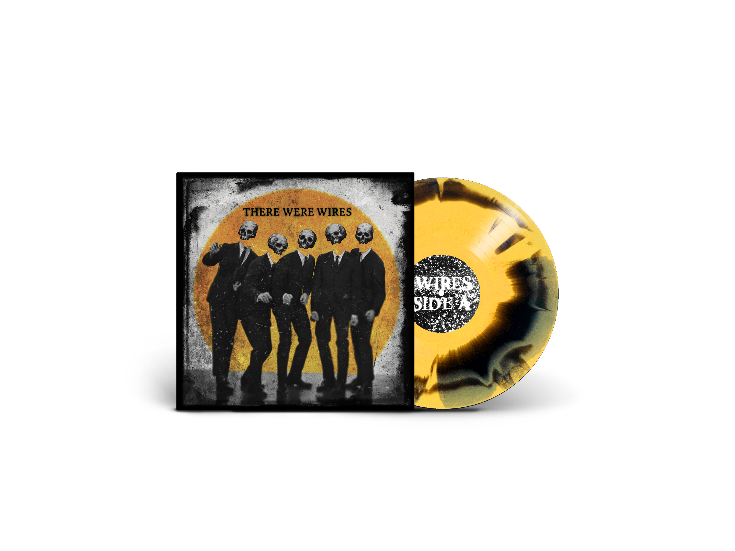 THERE WERE WIRES 'THERE WERE WIRES' LP (Yellow & Black Moon Vinyl)