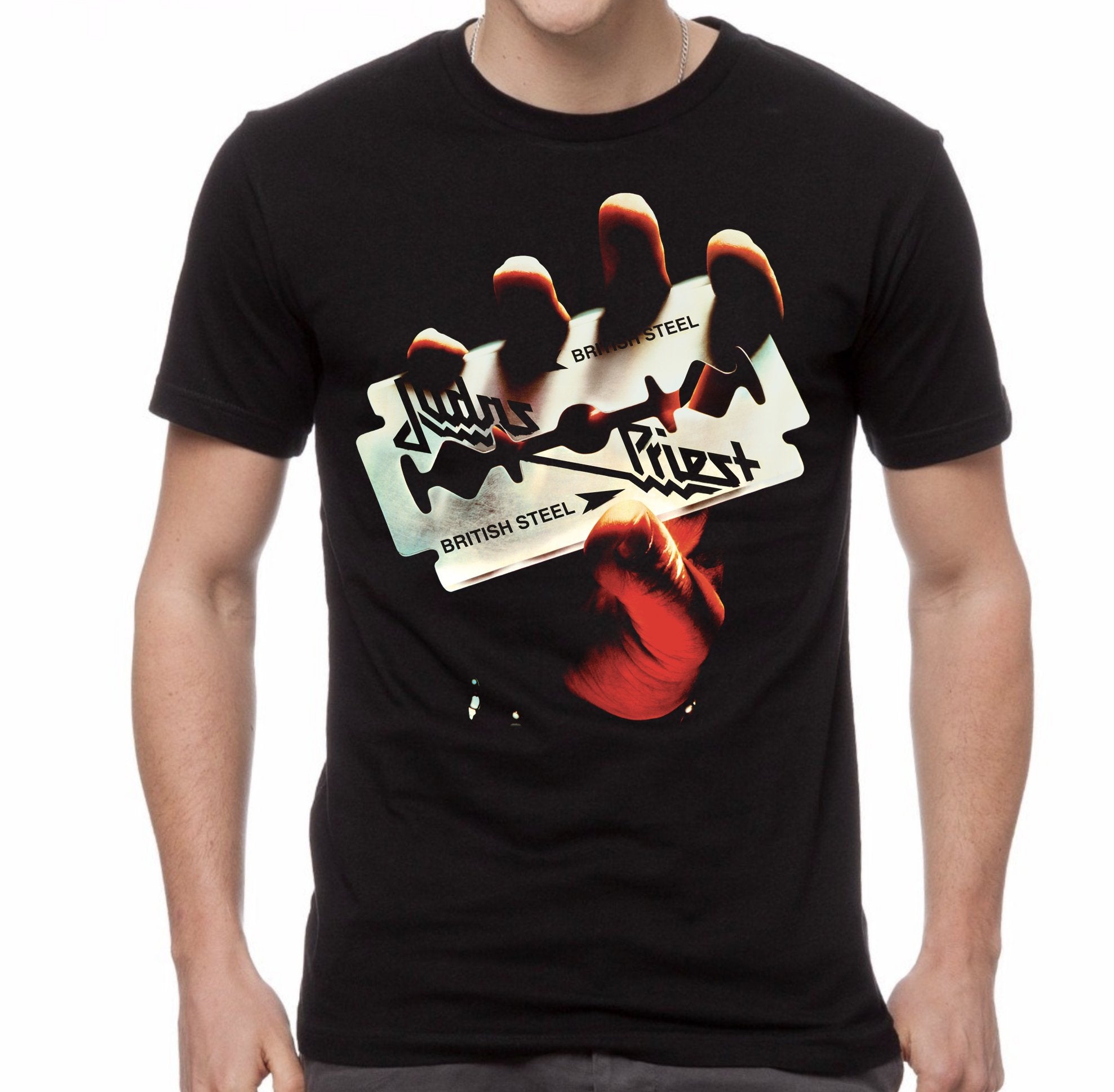 JUDAS PRIEST 'BRITISH STEEL' T-SHIRT