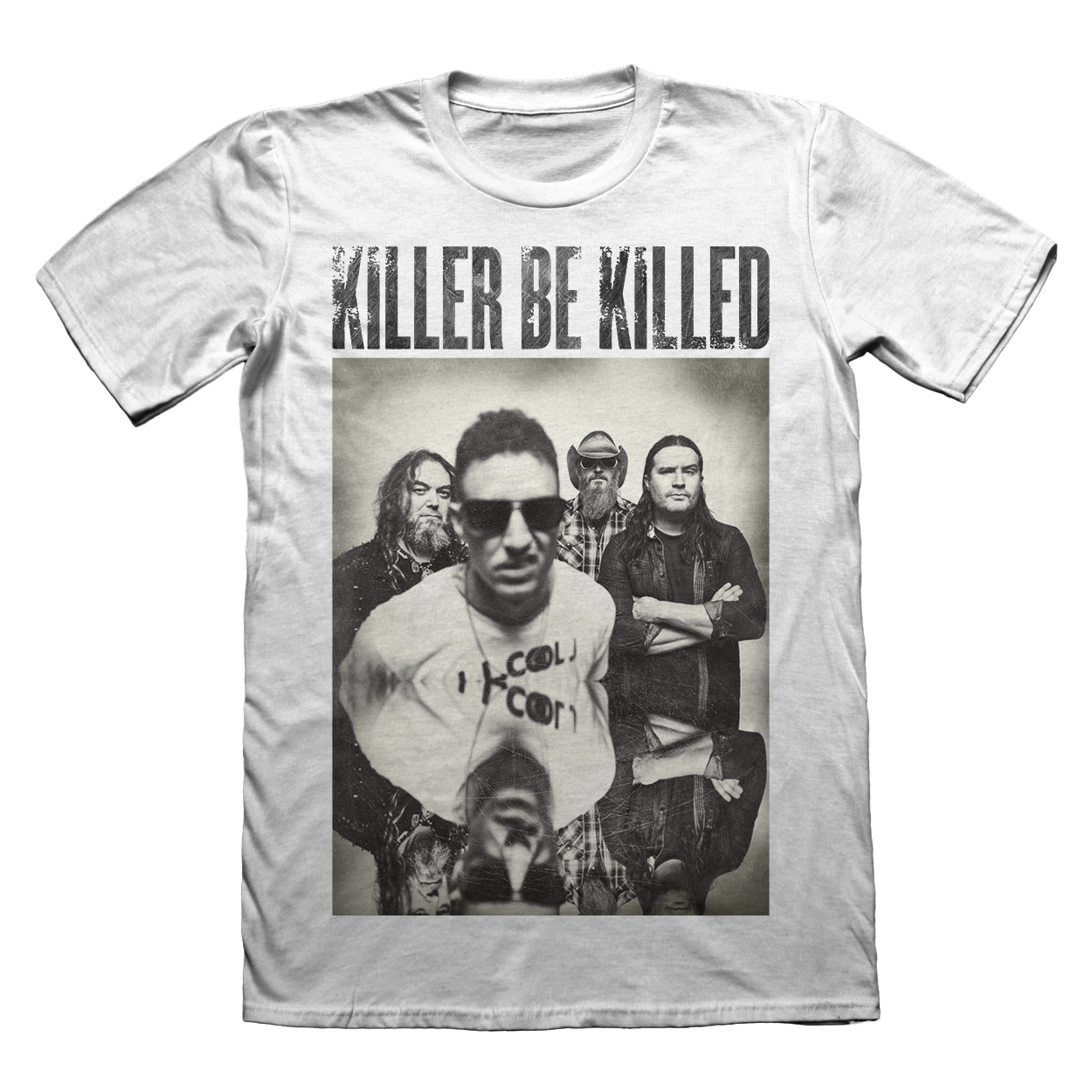 KILLER BE KILLED ARTIST SERIES : TRAVIS SHINN 'PHOTO T-SHIRT' ON WHITE