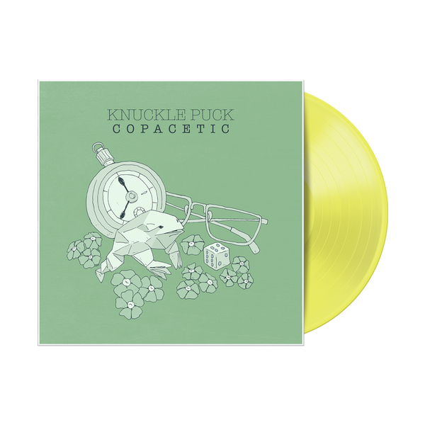 KNUCKLE PUCK 'COPACETIC' LP (Limited Edition – Only 500 made, Highlighter Yellow Vinyl)