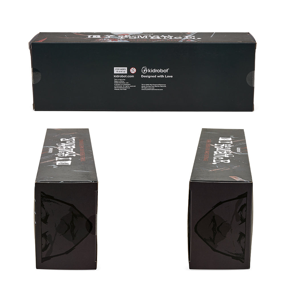 MY CHEMICAL ROMANCE - THREE CHEERS FOR SWEET REVENGE - KIDROBOT LIMITED EDITION 3" MINI FIGURE SET