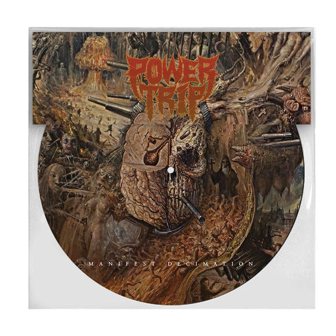 POWER TRIP 'MANIFEST DECIMATION' PICTURE DISC - RILEY GALE FOUNDATION EDITION LP