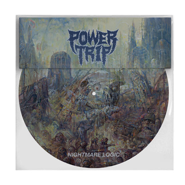 POWER TRIP 'NIGHTMARE LOGIC' LP (Picture Disc, Riley Gale Foundation Edition)