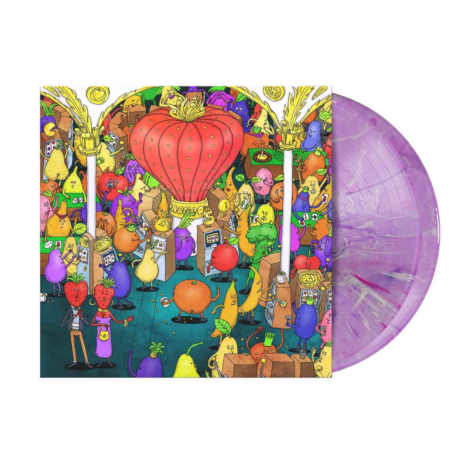 DANCE GAVIN DANCE 'JACKPOT JUICER' 2LP (Lavender Marble Vinyl)