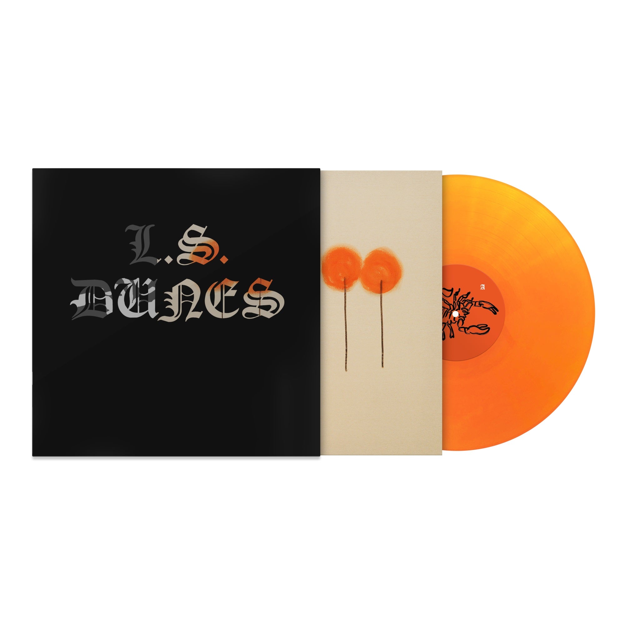 L.S. DUNES ‘PAST LIVES’ LP (Limited Edition, Orange Crush Vinyl)