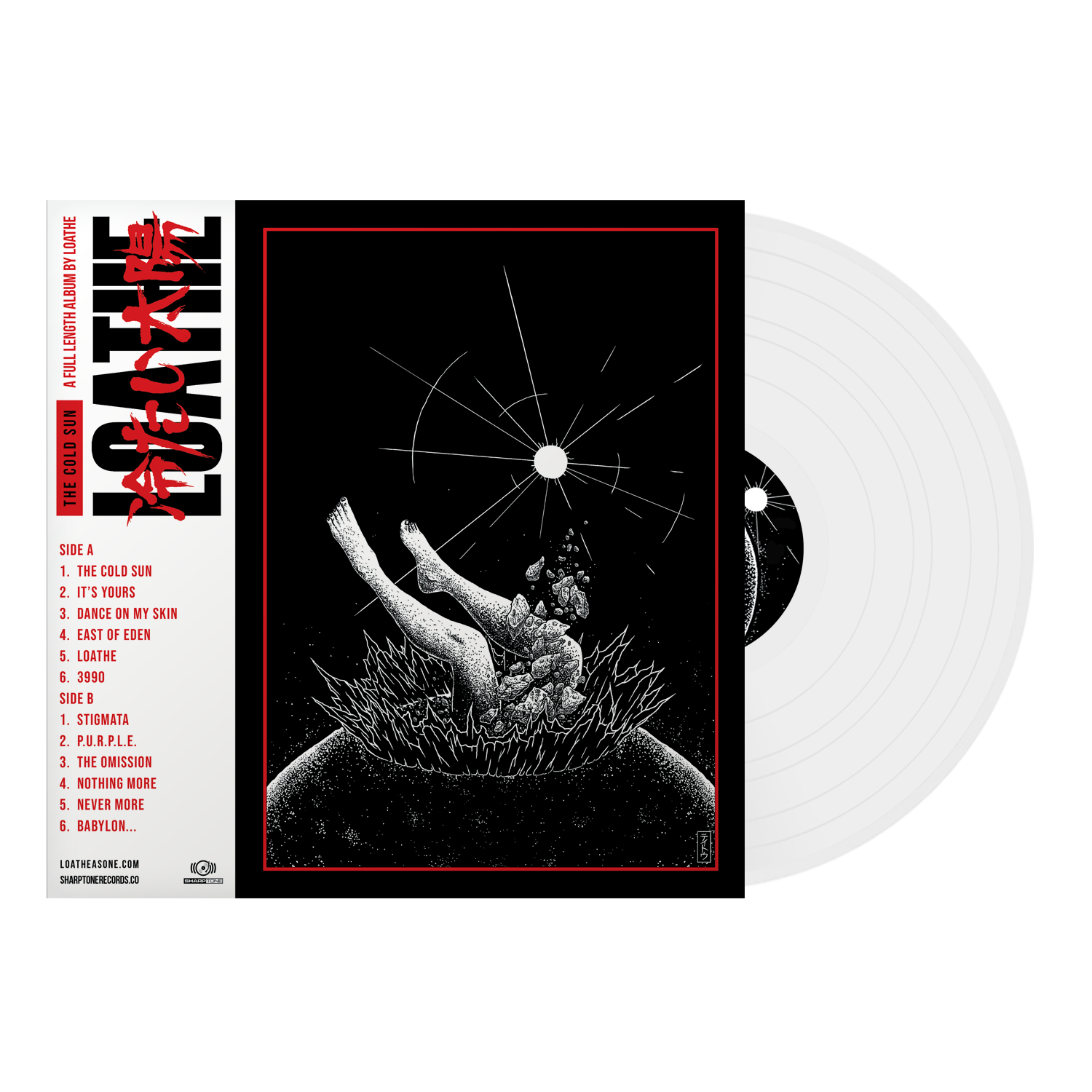 LOATHE ‘THE COLD SUN’ LIMITED-EDITION WHITE LP - ONLY 250 MADE