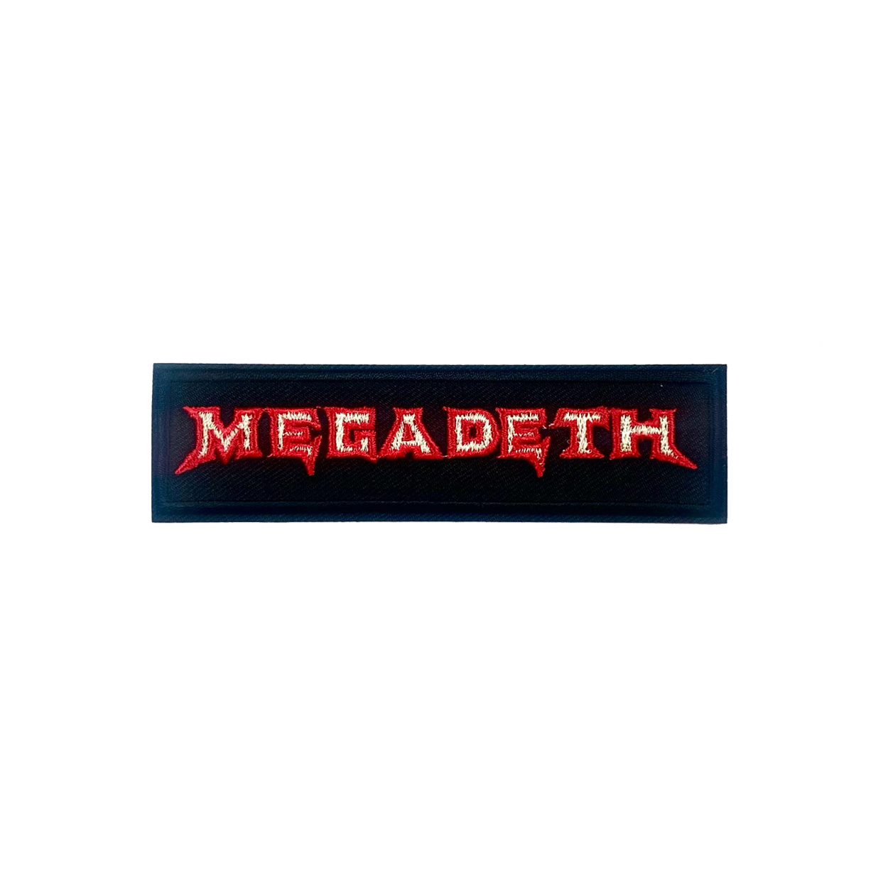 MEGADETH LOGO EMBROIDERED PATCH