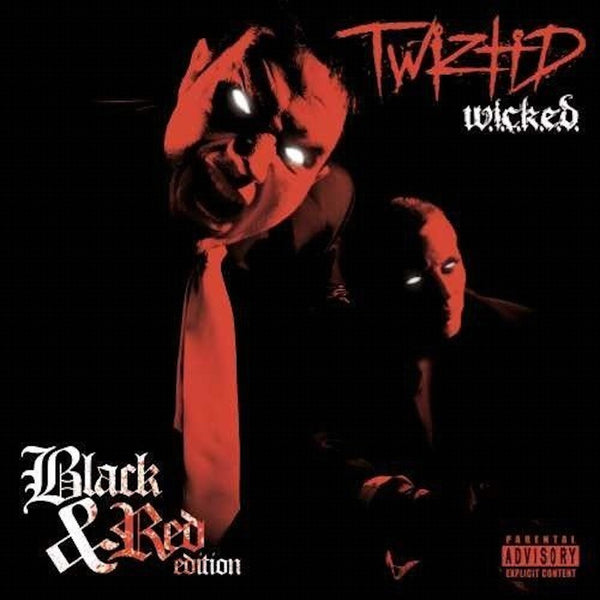 TWIZTID 'W.I.C.K.E.D.' 2LP (25th Anniversary, Black, Opaque, Red Vinyl)