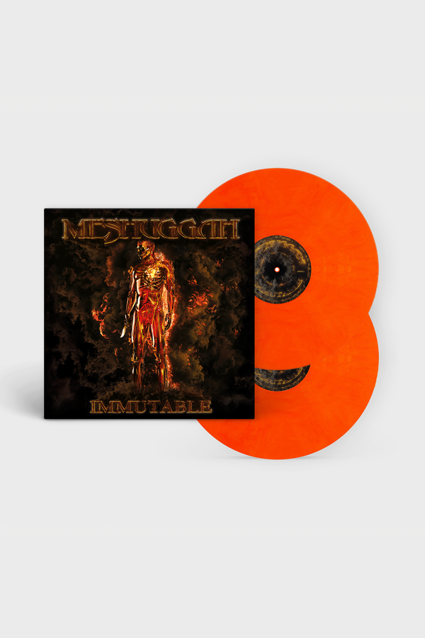 MESHUGGAH ‘IMMUTABLE' 2LP (Limited Edition, Opaque Orange & Red Vinyl)