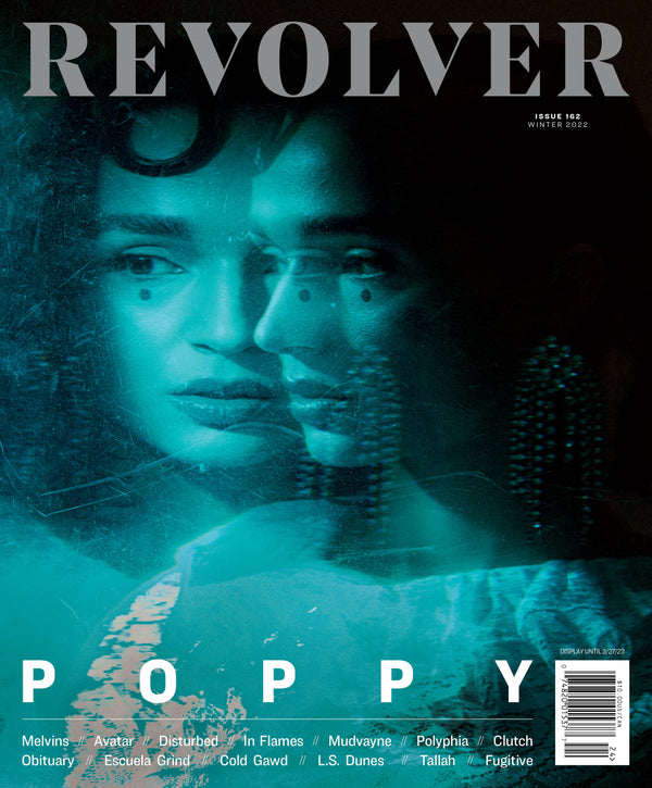 REVOLVER x POPPY - 2022 WINTER ISSUE W/ POPPY ‘STAGGER’ EP (Exclusive Black w/White Splatter Vinyl)