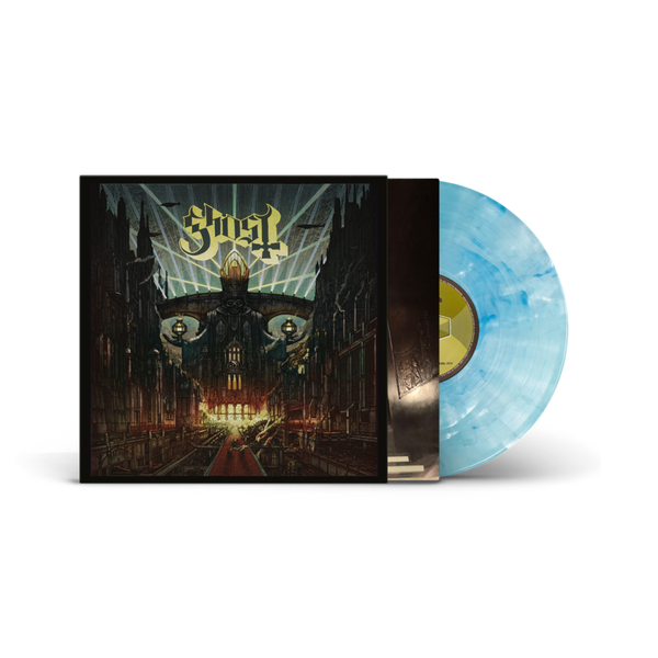 GHOST ‘MELIORA’ LIMITED-EDITION WHITE WITH BLUE SWIRLS VINYL— ONLY 1000 MADE