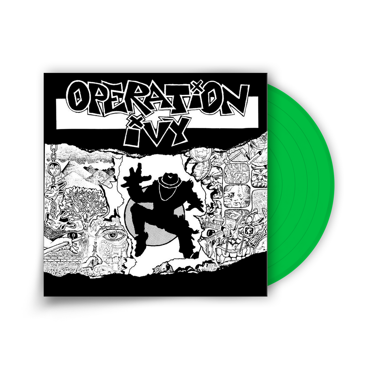 OPERATION IVY ‘ENERGY’ LIMITED-EDITION NEON GREEN LP – ONLY 500 MADE