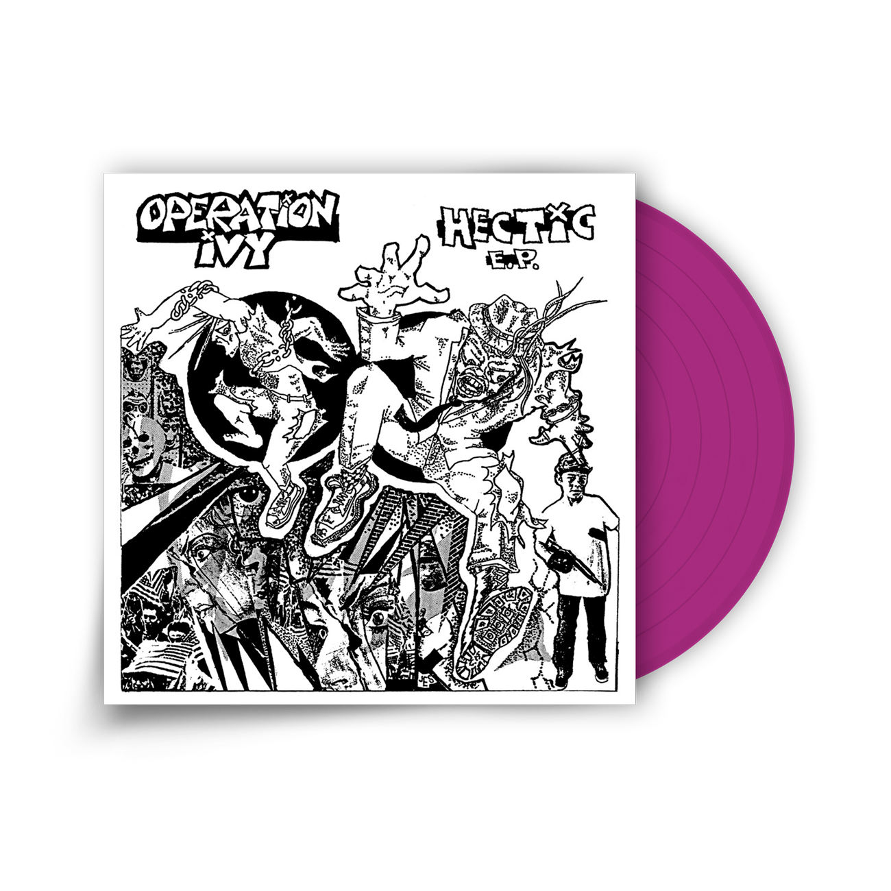 OPERATION IVY ‘HECTIC’ LIMITED-EDITION NEON VIOLET EP – ONLY 300 MADE