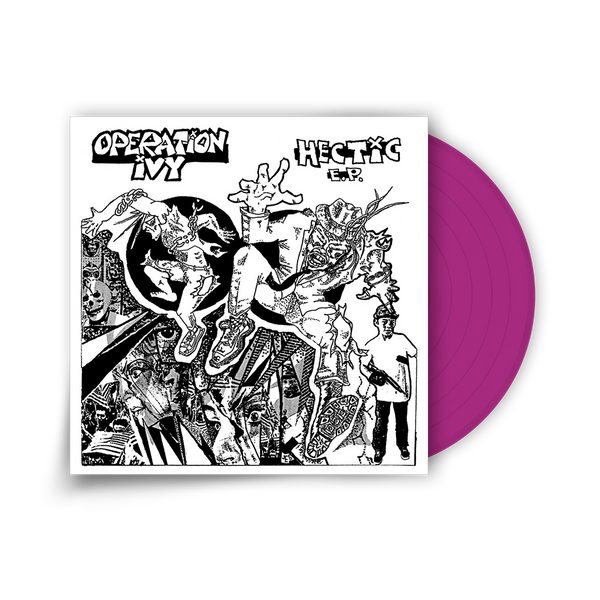 OPERATION IVY ‘HECTIC’ LIMITED-EDITION NEON VIOLET EP – ONLY 300 MADE