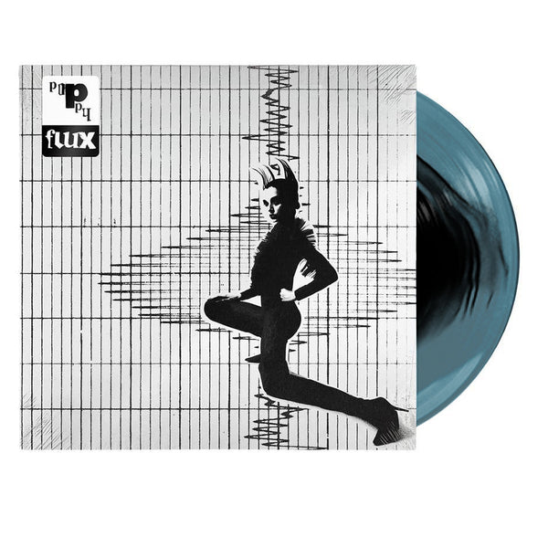 POPPY 'FLUX' LP (Black & Blue Transparent Vinyl)