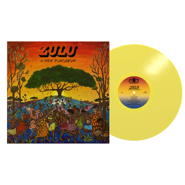 ZULU ‘A NEW TOMORROW’ LP (Limited Edition – Only 400 made, Transparent Yellow Vinyl)