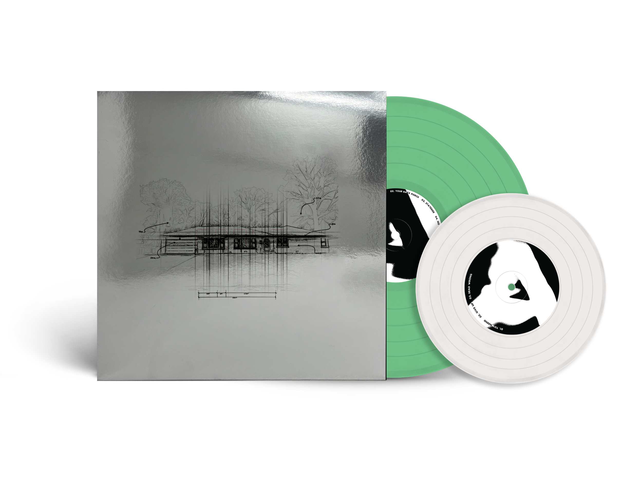 KNUCKLE PUCK 'RETROSPECTIVE' LP (Limited Edition – Only 250 made, Green Vinyl w/ White 7")