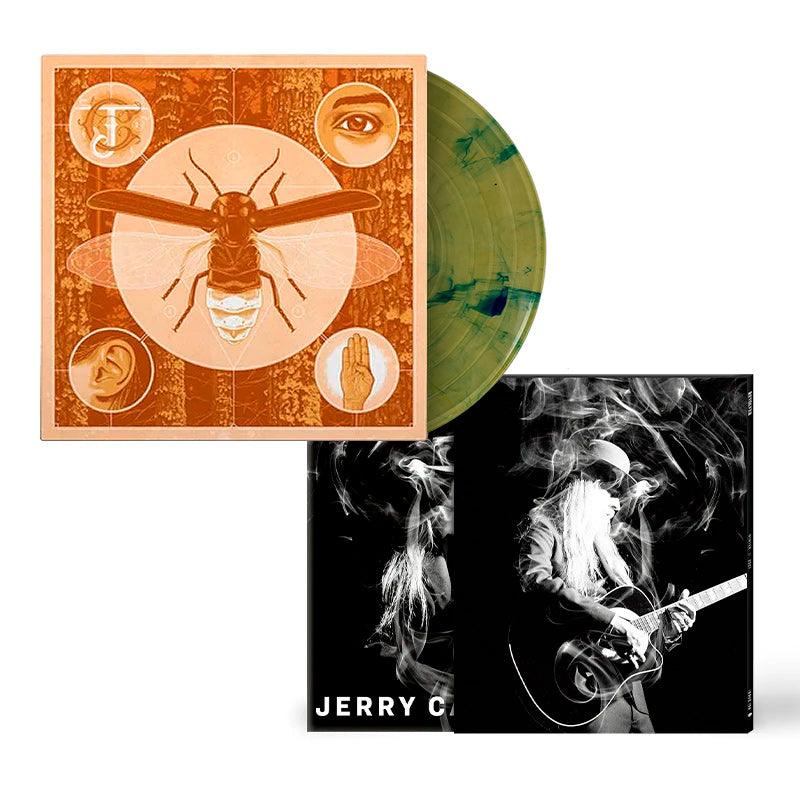 REVOLVER x JERRY CANTRELL WINTER 2021 ISSUE HAND-NUMBERED SLIPCASE W/ 'BRIGHTEN' COLORED LP & EXCLUSIVE GLOW IN THE DARK T-SHIRT - ONLY 250 AVAILABLE