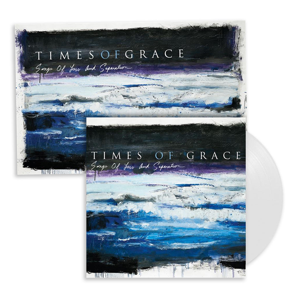 TIMES OF GRACE 'SONGS OF LOSS AND SEPARATION' LP (Limited Edition, White Vinyl, with Autographed Lithograph)