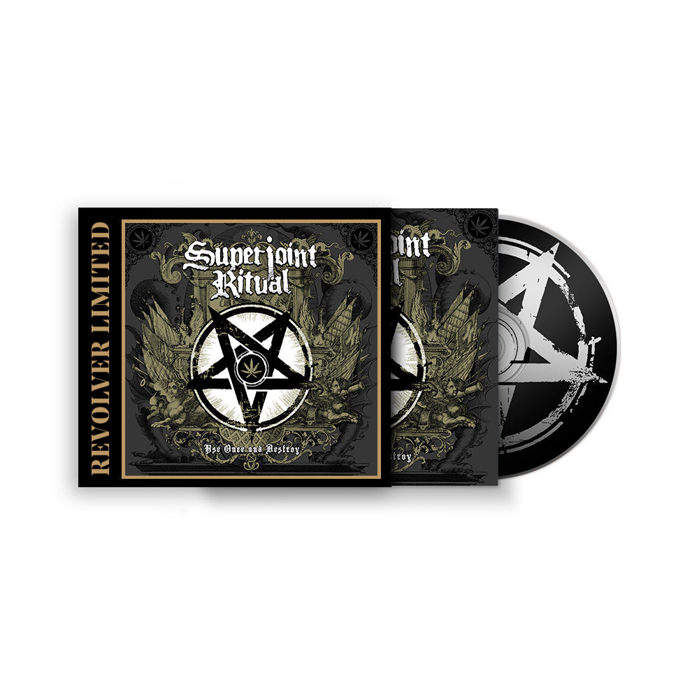 SUPERJOINT RITUAL 'USE ONCE AND DESTROY' 2LP + CD (20th Anniversary, Olive Green Vinyl)