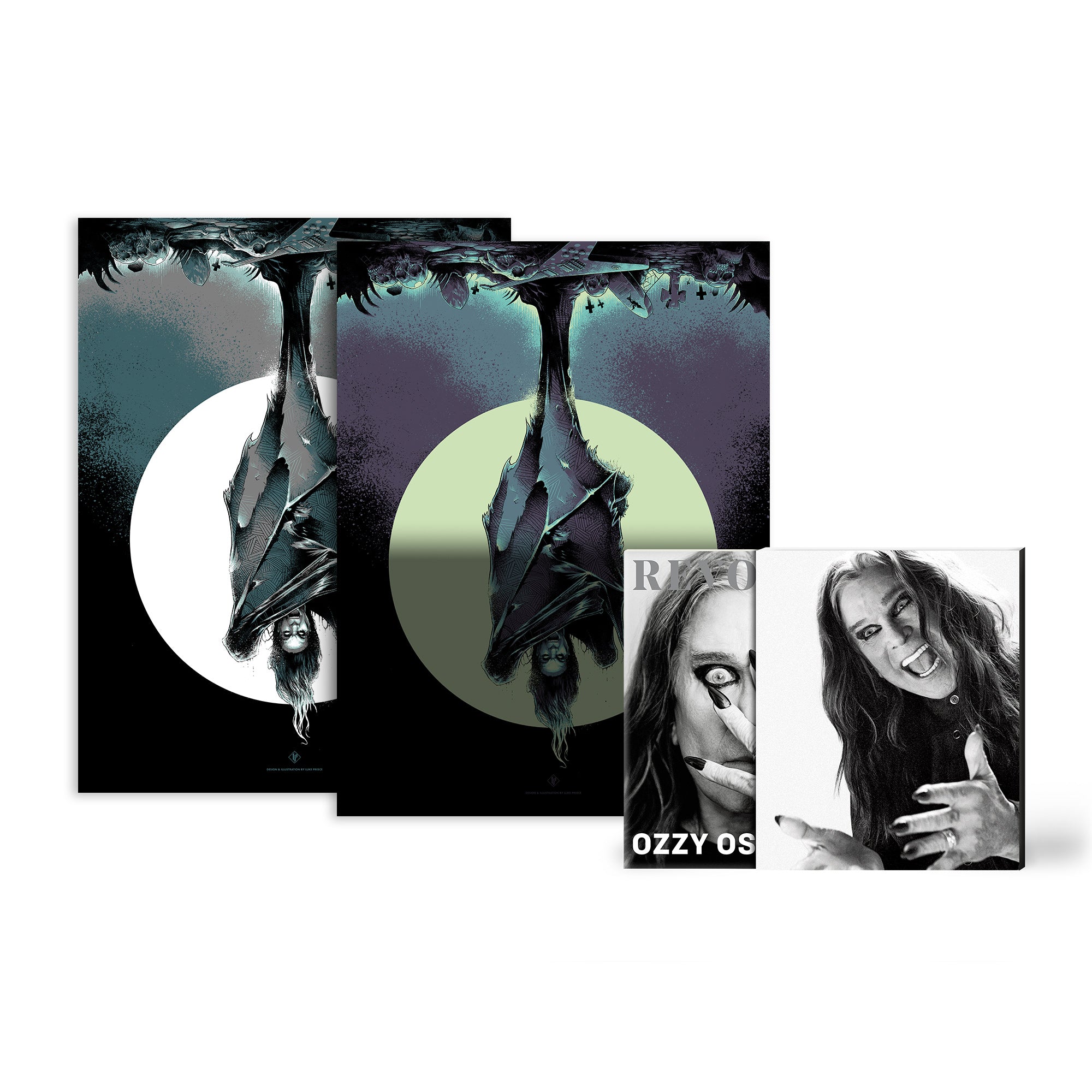 REVOLVER x OZZY OSBOURNE "BUNDLE 3" ALT COVER + SLIPCASE W/ TWO EXCLUSIVE HAND-NUMBERED PRINT – ONLY 50 AVAILABLE