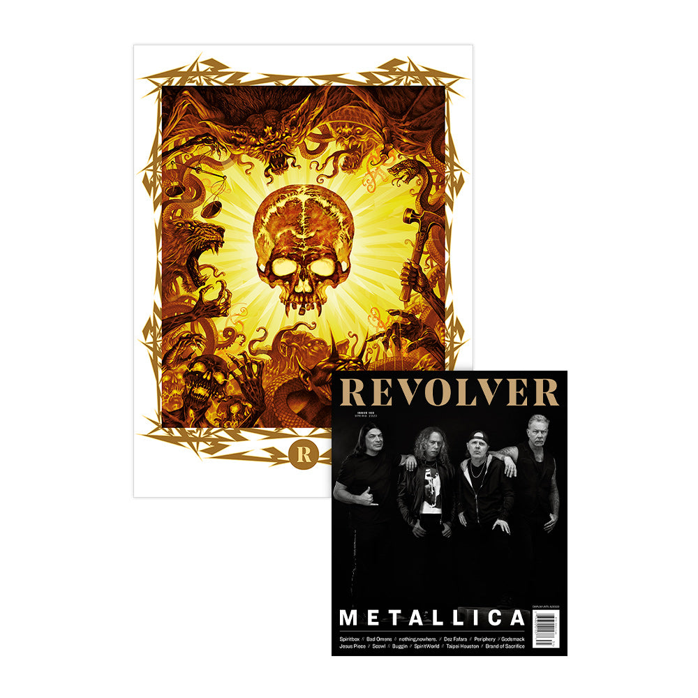 METALLICA x REVOLVER BUNDLE 2023 SPRING ISSUE W/ METALLICA PRINT