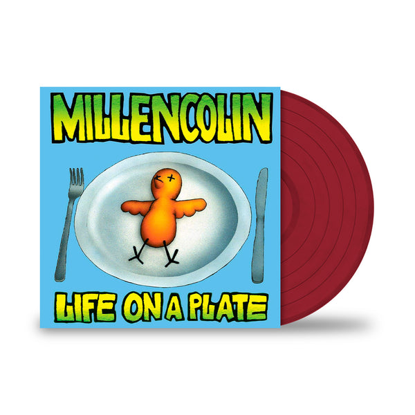 MILLENCOLIN ‘LIFE ON A PLATE’ LP (Limited Edition – Only 300 made, Opaque Apple Red Vinyl)