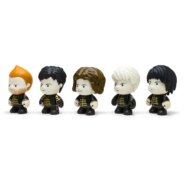 MY CHEMICAL ROMANCE - WELCOME TO THE BLACK PARADE - KIDROBOT LIMITED EDITION 3" MINI FIGURE SET