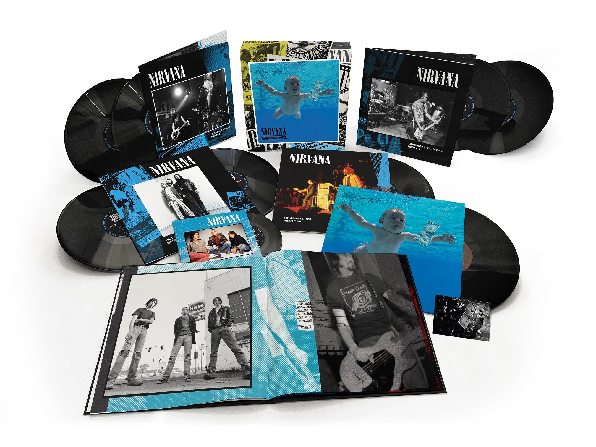 NIRVANA 'NEVERMIND' SUPER DELUXE 8LP + 7" (30th Anniversary)