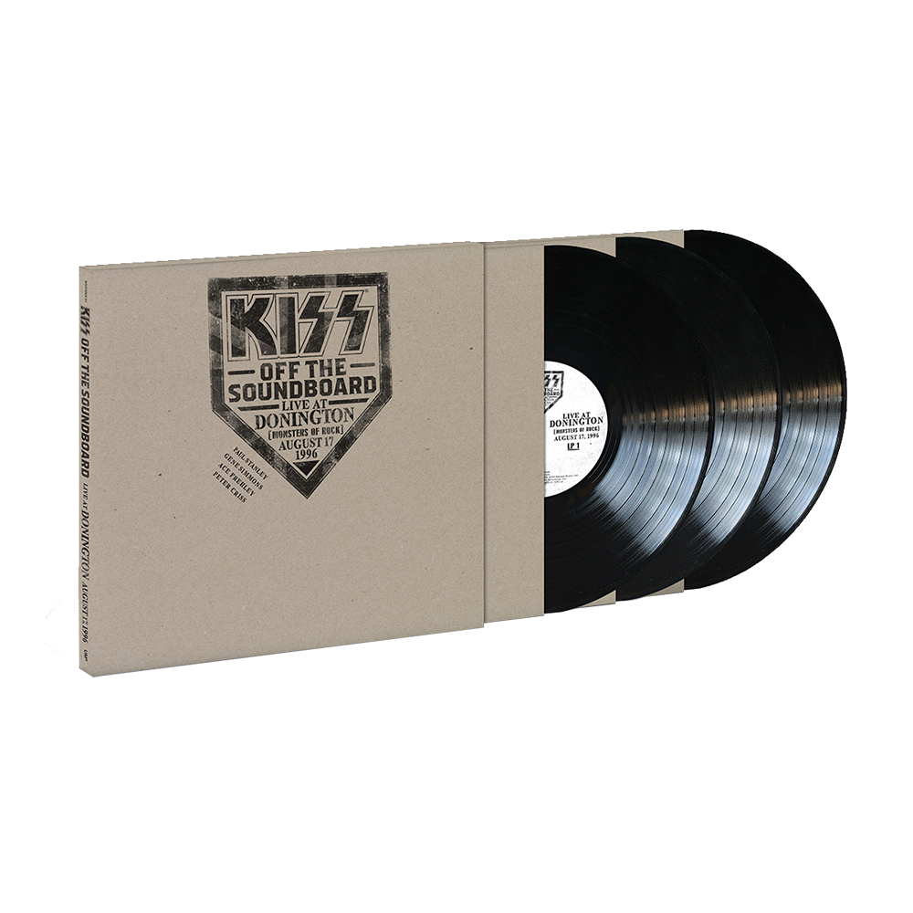 KISS 'OFF THE SOUNDBOARD: DONINGTON 1996 (LIVE)' 3LP