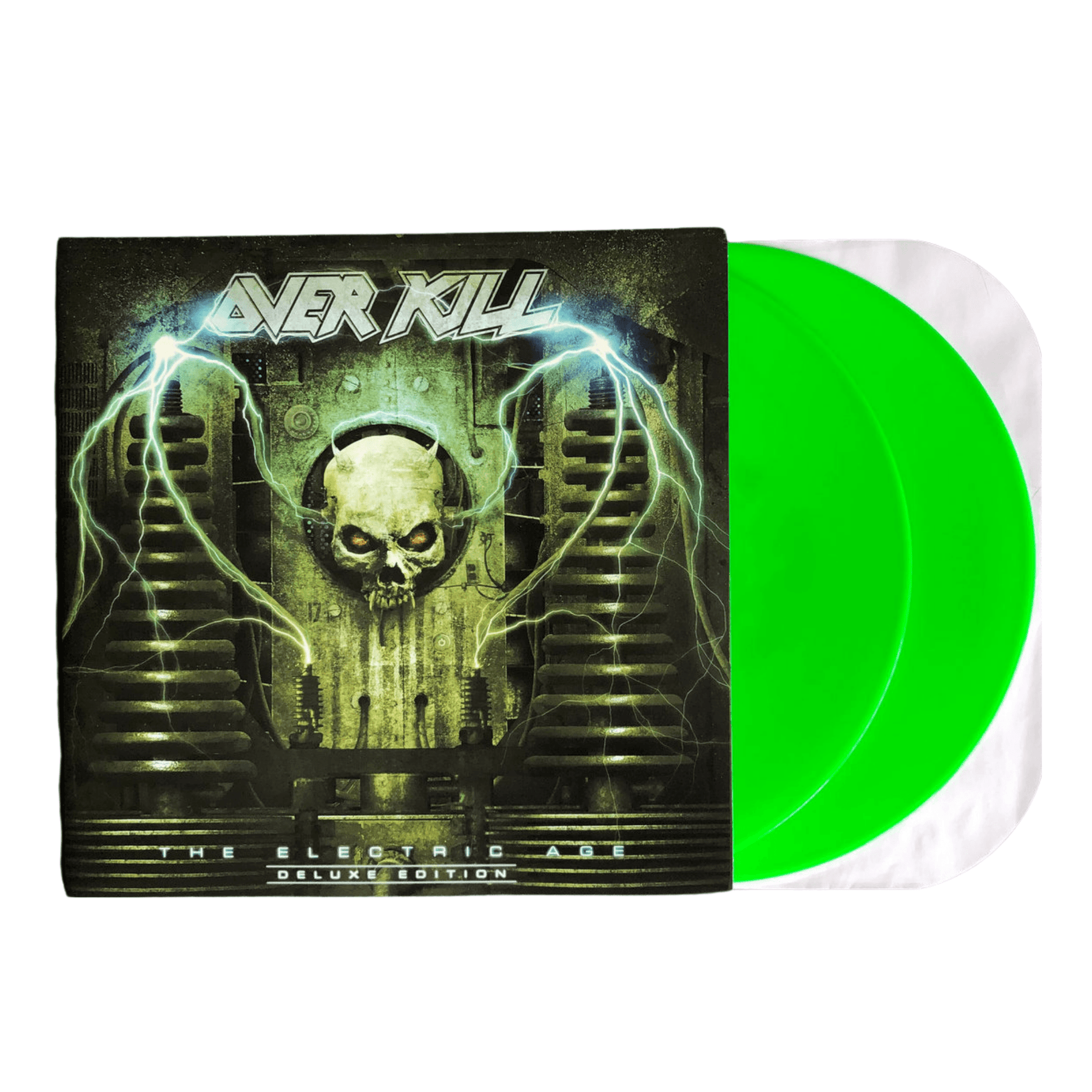 OVERKILL 'ELECTRIC AGE' 2LP (Neon Green Vinyl)