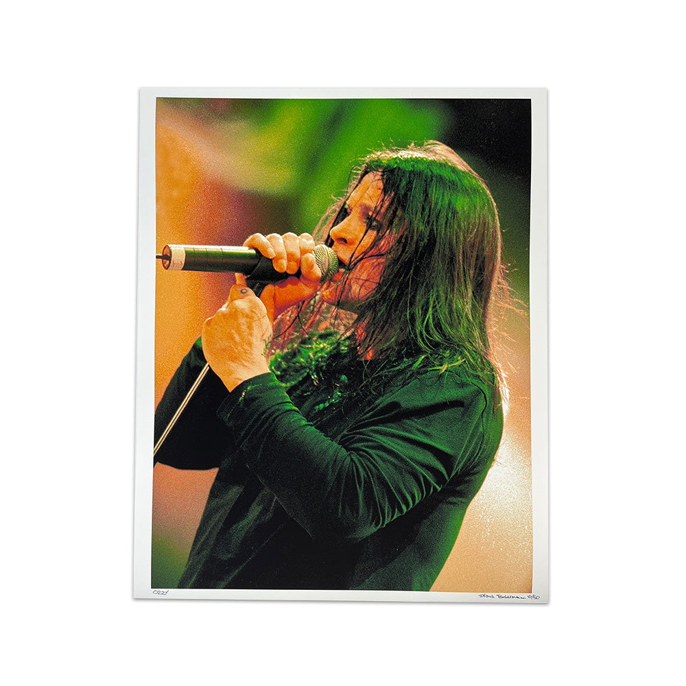 OZZY OSBOURNE 16" x 20" LIMITED EDITION PHOTO PRINT