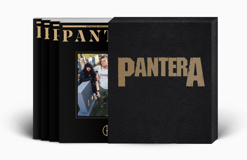 PANTERA: 5 SPECIAL COLLECTOR'S EDITION BOOKS AND SLIPCASE COLLECTOR'S
