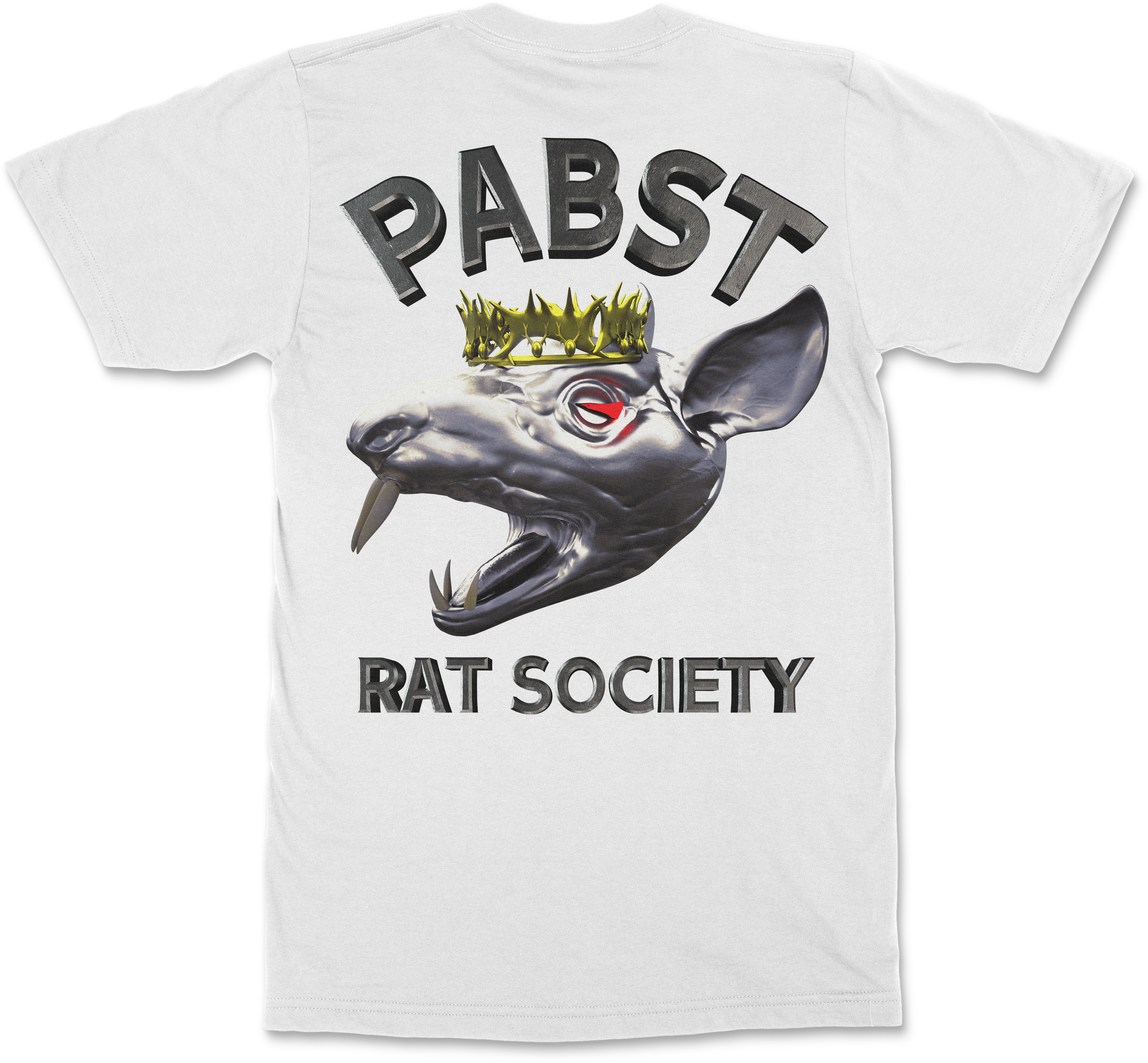 RAT SOCIETY T-SHIRT (WHITE)