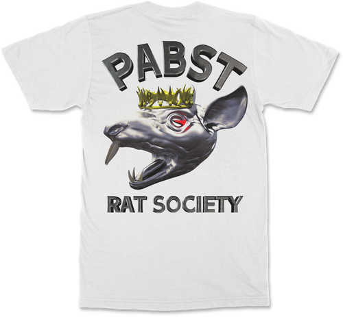 RAT SOCIETY T-SHIRT (WHITE)