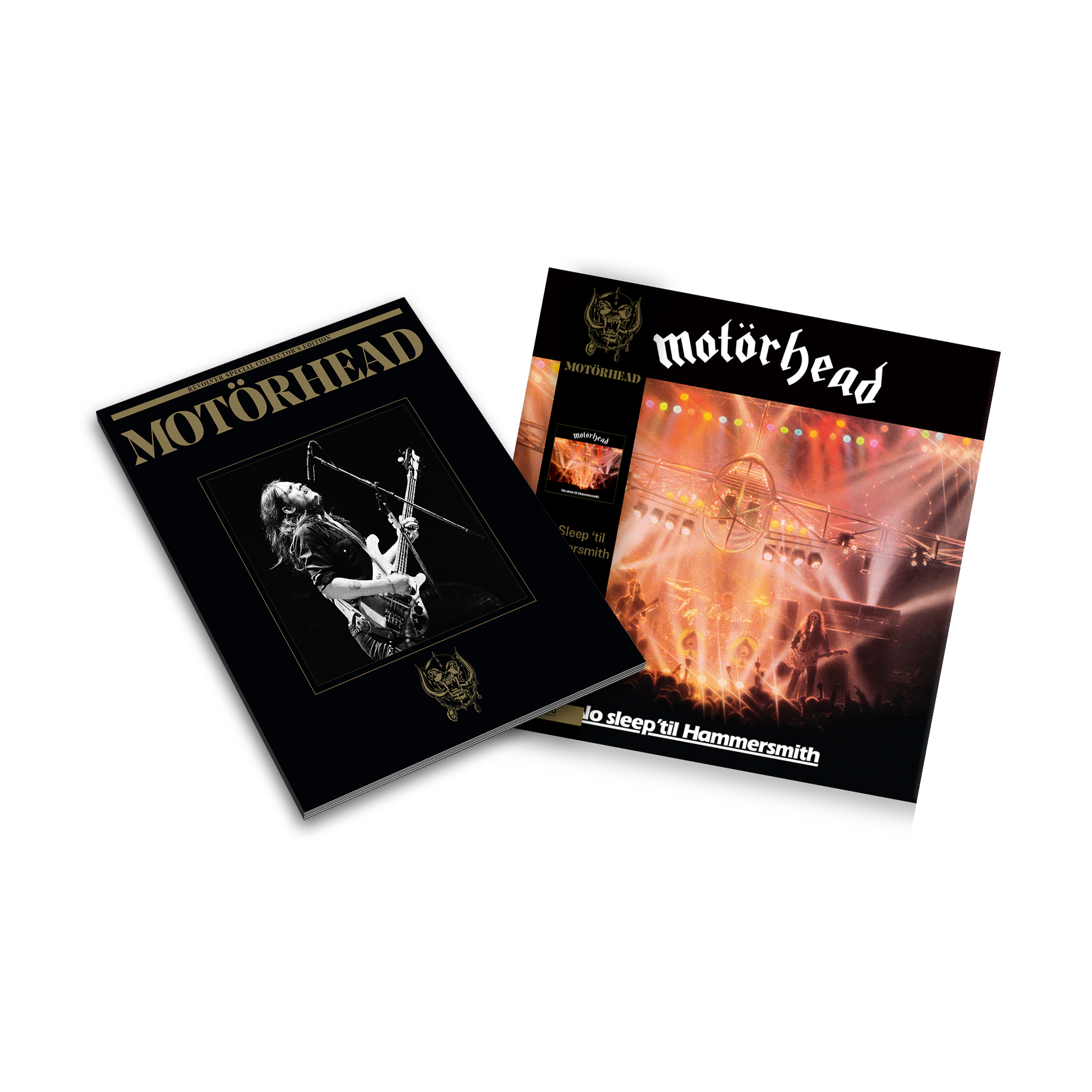 REVOLVER x MOTÖRHEAD 'NO SLEEP 'TIL HAMMERSMITH' – LP + MOTÖRHEAD SPECIAL COLLECTOR'S EDITION