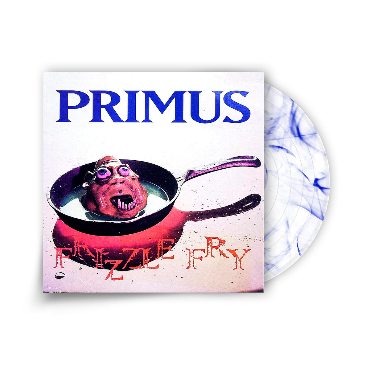 PRIMUS 'FRIZZLE FRY' LP (Clear w/ Blue Swirls)