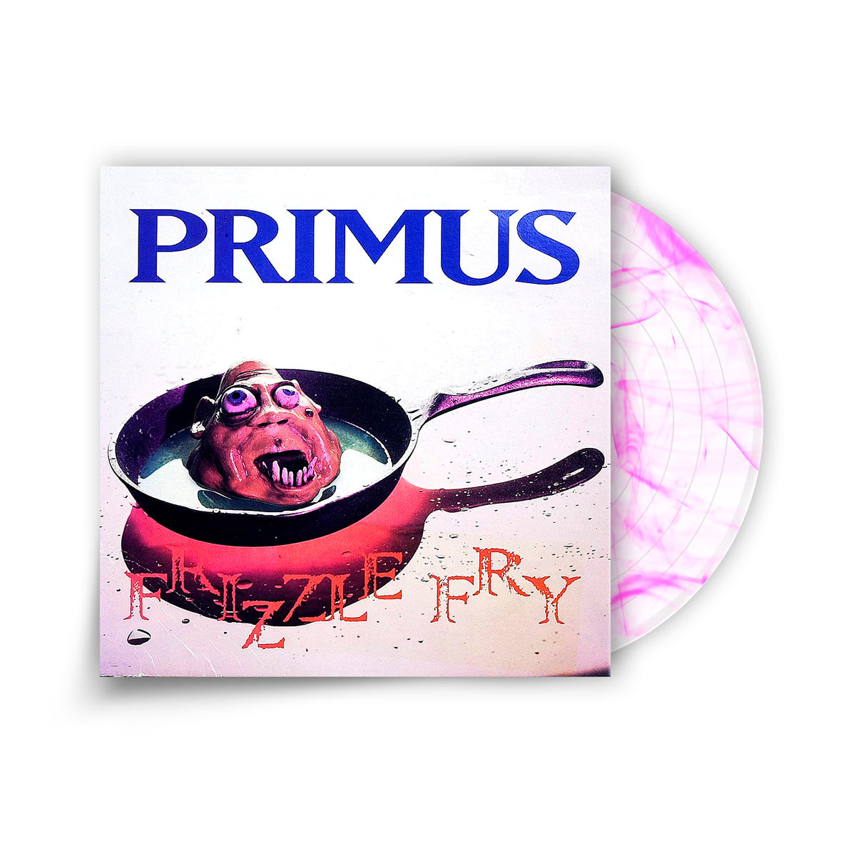 REVOLVER x PRIMUS PINK COLLECTOR'S BUNDLE HAND-NUMBERED ALT COVER SLIPCASE W/ LIMITED-EDITION 'SUCK ON THIS' & 'FRIZZLE FRY' CLEAR WITH PINK LP - ONLY 100 AVAILABLE