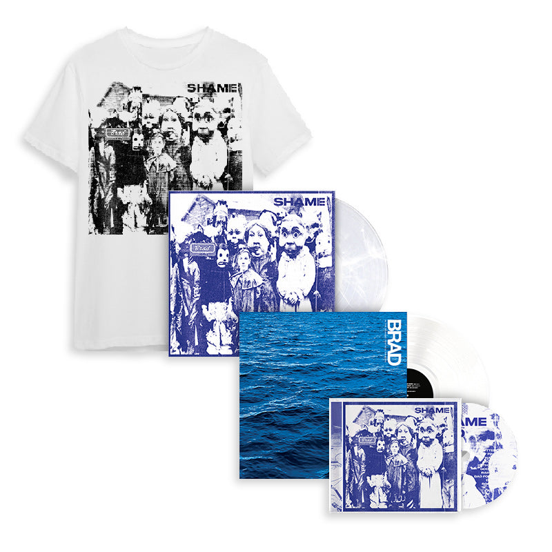 ULTIMATE BRAD BUNDLE (Exclusive 'Shame' color vinyl & CD, new LP & T-Shirt) 