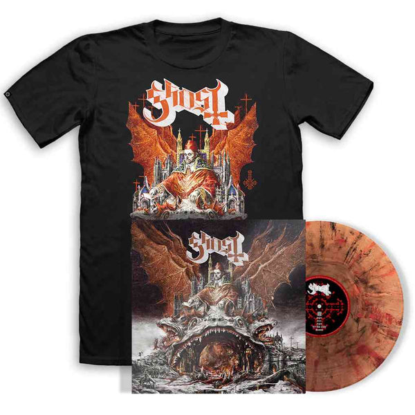 GHOST ‘PREQUELLE’ LIMITED-EDITION ASHES LP W/T-SHIRT – ONLY 750 MADE