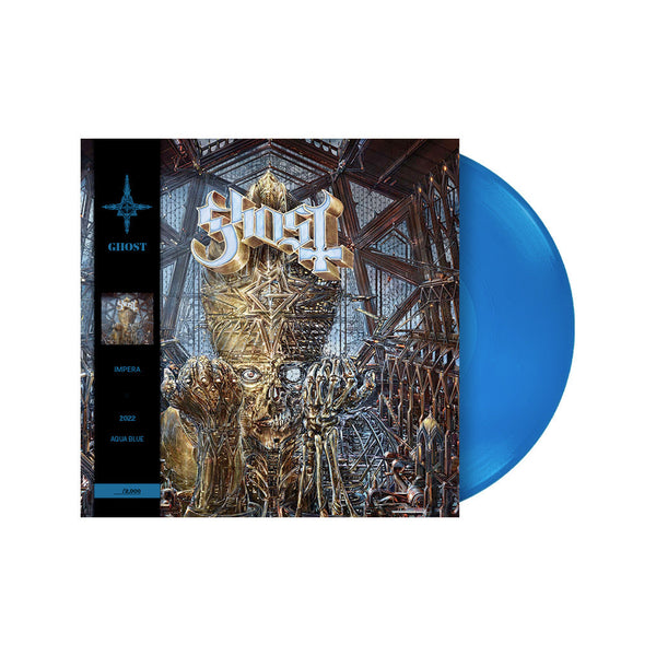 GHOST ‘IMPERA’ – AQUA BLUE LP + LIMITED EDITION PRINT