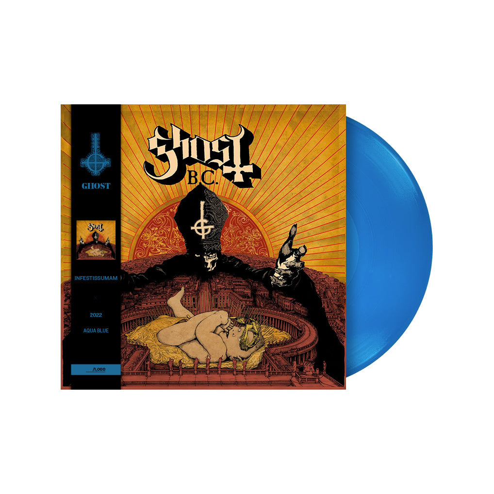 Ghost Revolver Magazine GHOST ‘INFESTISSUMAM’ – AQUA BLUE LP + GHOST x REVOLVER SPECIAL COLLEC