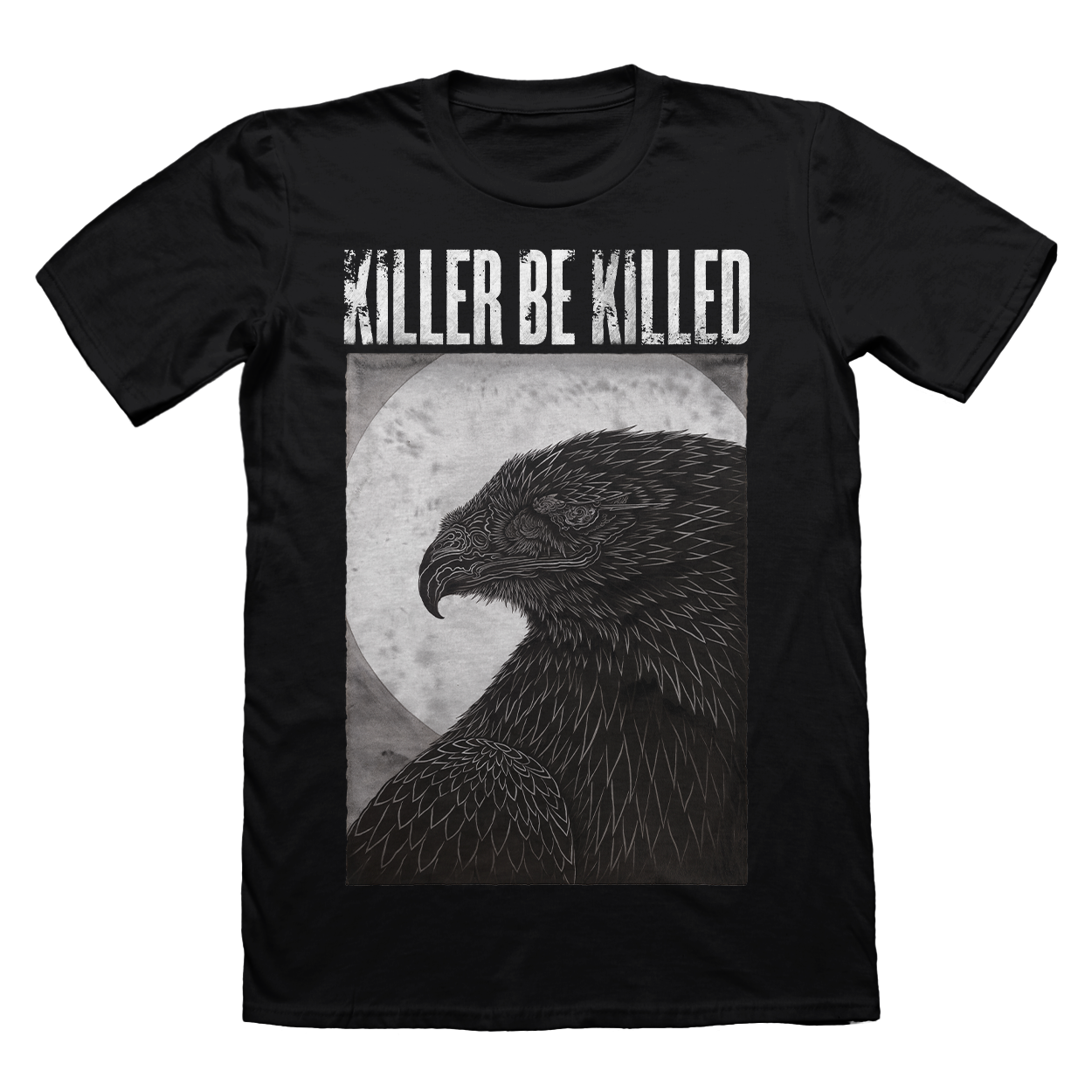 KILLER BE KILLED ARTIST SERIES : THOMAS HOOPER 'EAGLE T-SHIRT' ON BLACK